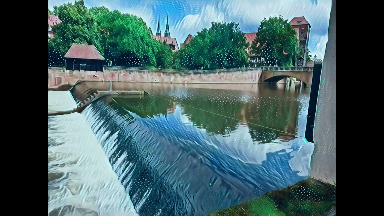 RELAXING NATURE SOUNDS - german river PEGNITZ