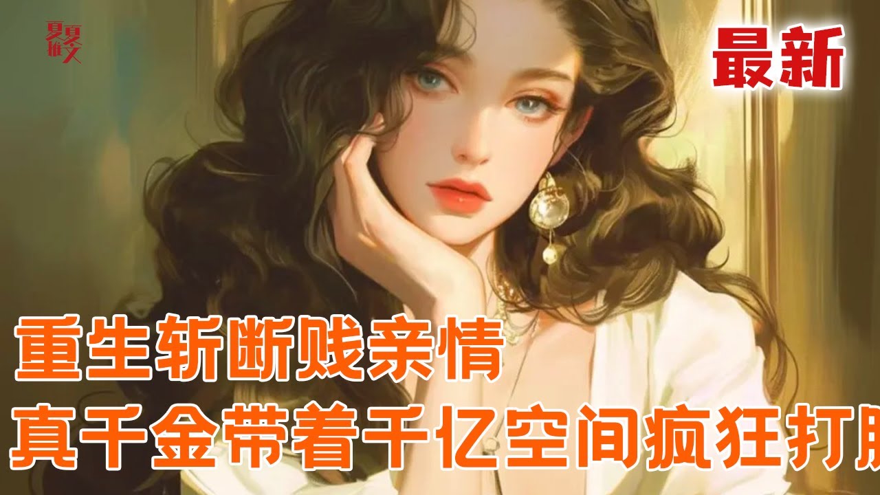 最新小说💥【重生斩断贱亲情，真千金带着千亿空间疯狂打脸】被全家当佣人十八年，病重时他们连救命钱都抠。重生回被接回家那天，我直接撕碎亲情剧本：断绝关系，滚！#推文 #小说 #漫画