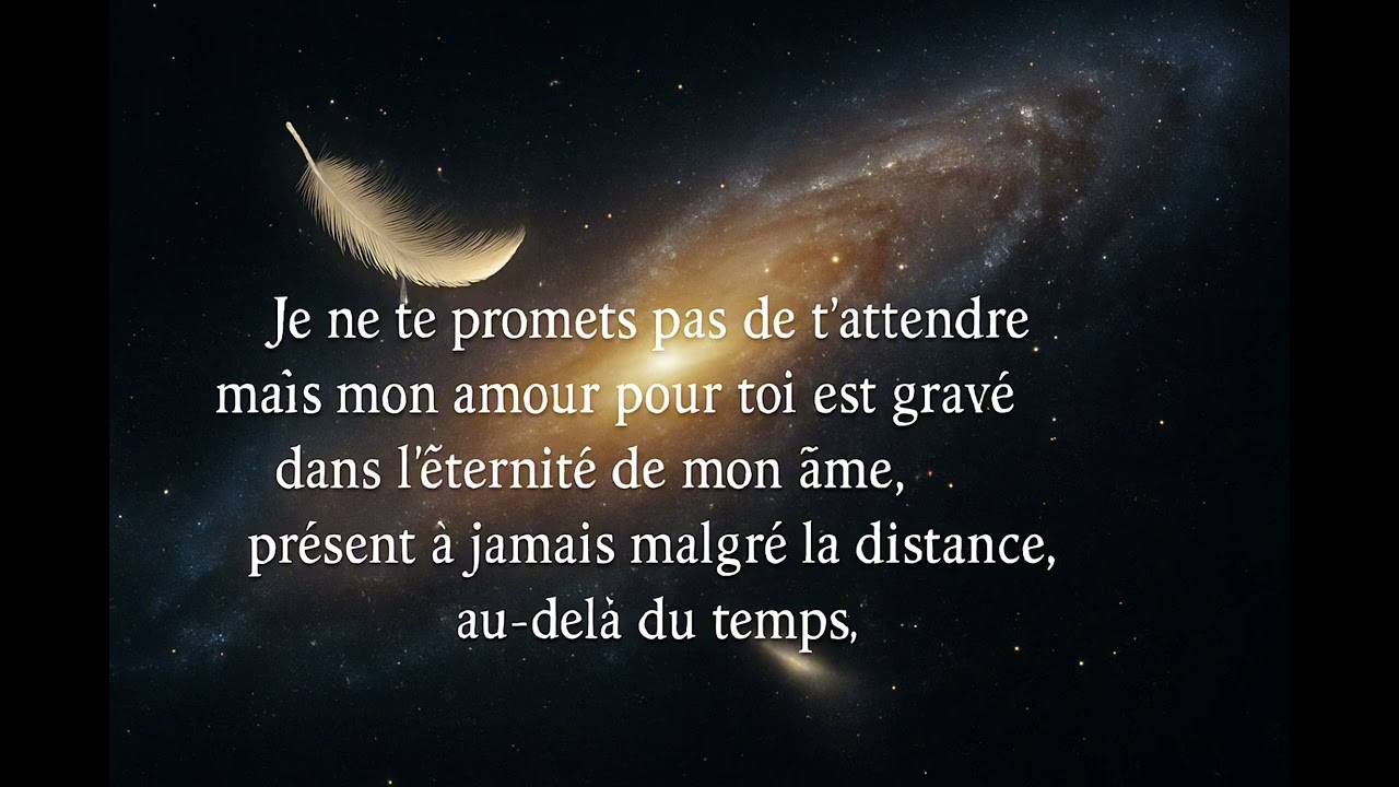 Je t aime sans attendre