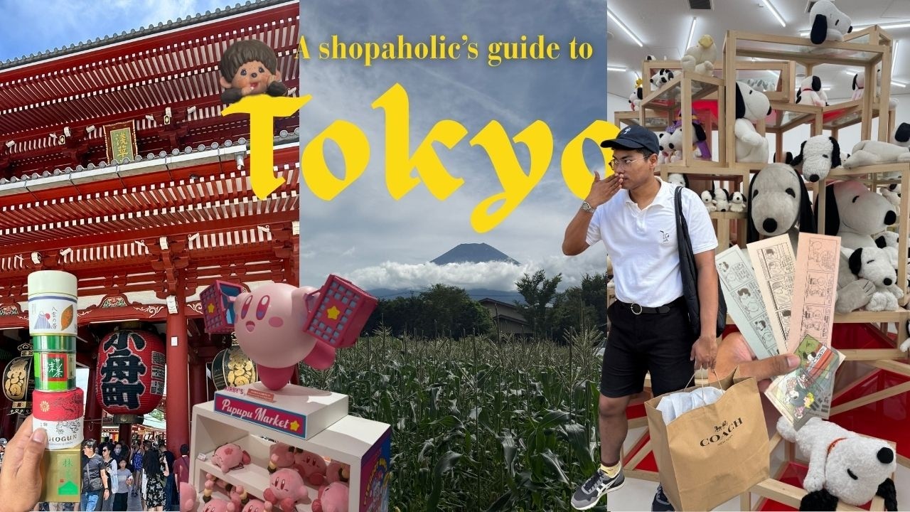 96 hours in Tokyo! What to do and where to shop 🛍️  | Premium outlets, Snoopy Museum and Mt Fuji