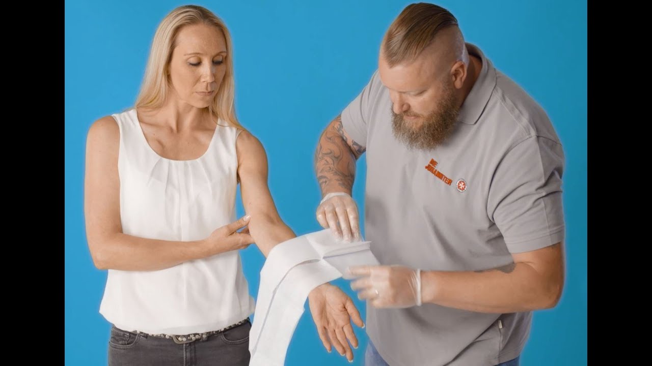 Erste-Hilfe-Tutorial: Behandlung von Verbrennungen