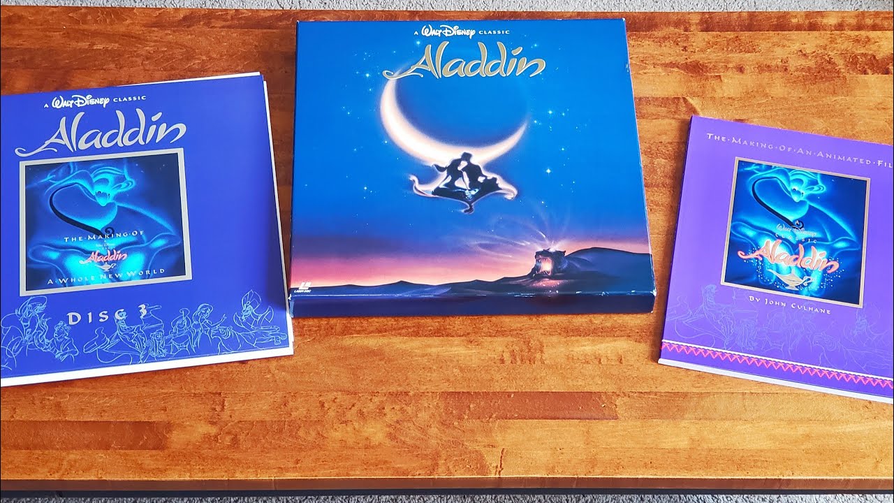 Aladdin Special Collection Japanese Laserdisc Unboxing and Overview