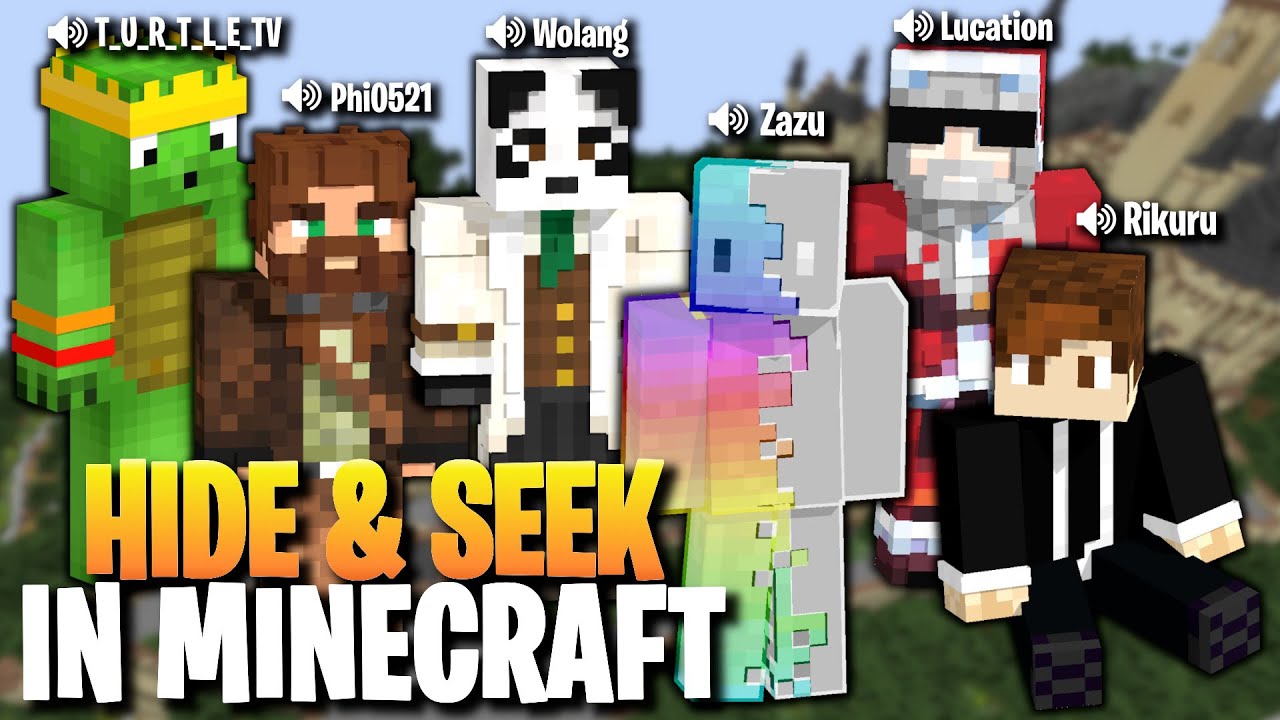 MINECRAFT HIDE & SEEK auf einer BURG