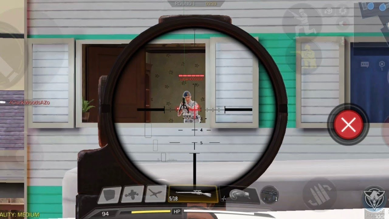 CODM Rank Sniping Gameplay with 3-Line Rifle