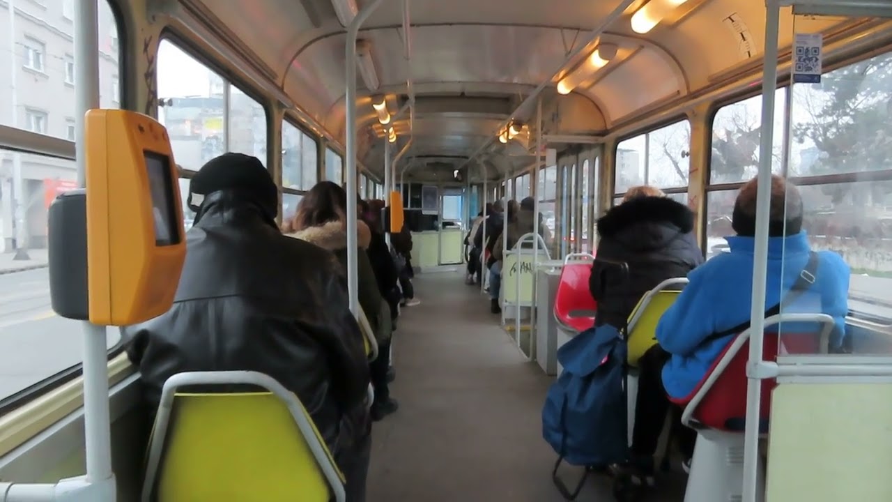 Vožnja tramvajem ČKD Tatra T4YU