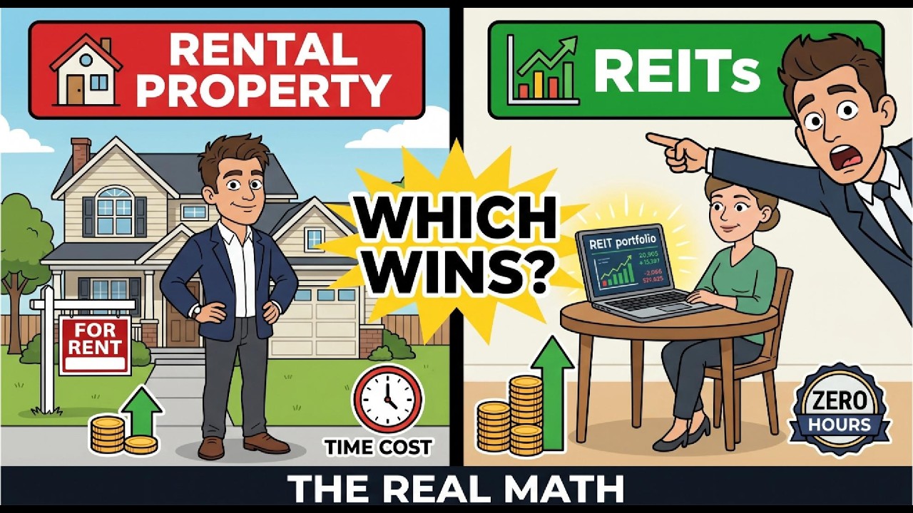 REIT vs. арендная недвижимость &mdash; что приносит больше денег? (Честный расчет)