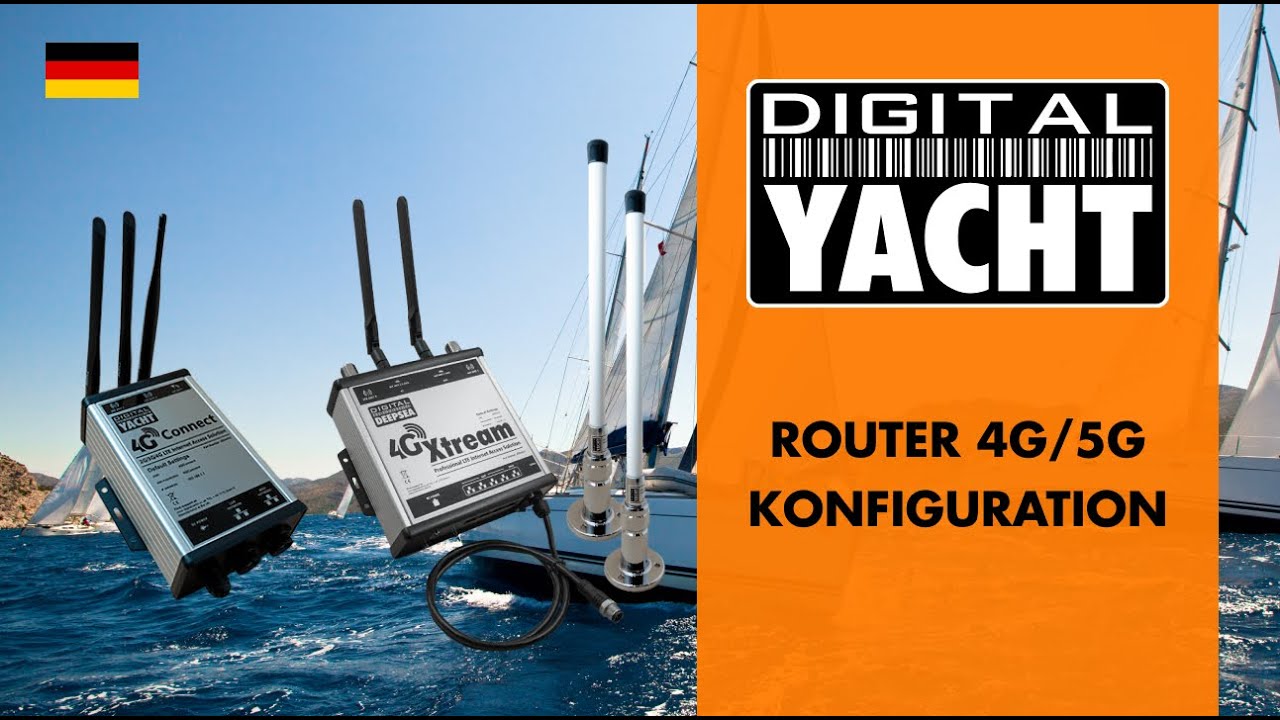 4G/5G-Router von Digital Yacht einrichten - Digital Yacht Deutschland