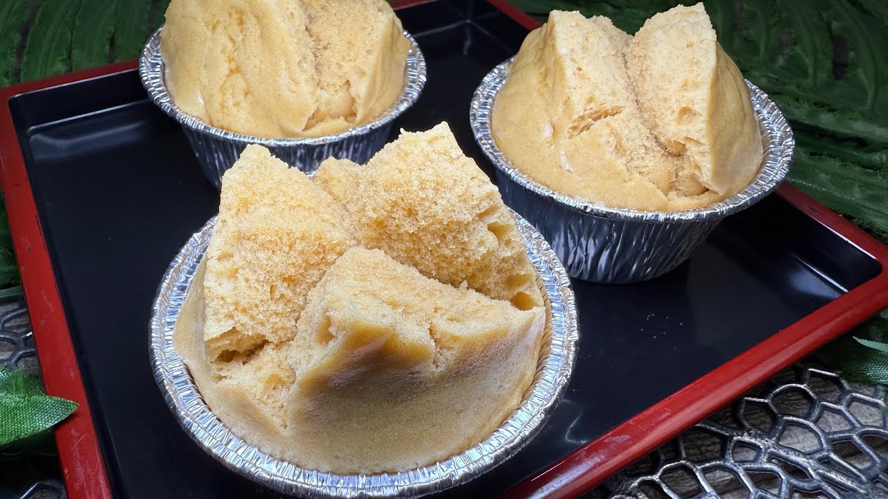 马六甲椰糖发糕食谱 | 零失败 简单易做| Gula Melaka Huat Kuih Recipe