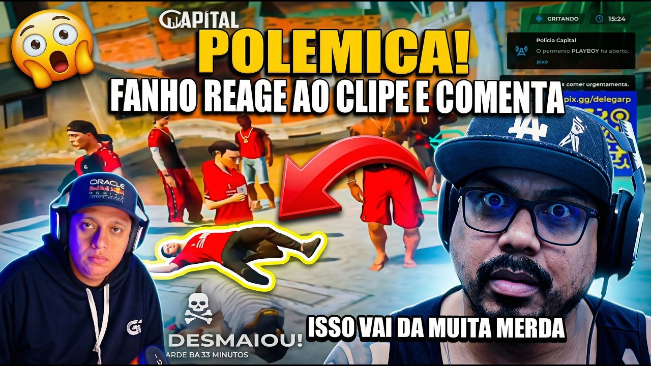 TRETA! FANHO REAGE AO CLIPE DO DELEGA E DEIXA SUA OPINI&Atilde;O POL&Ecirc;MICA