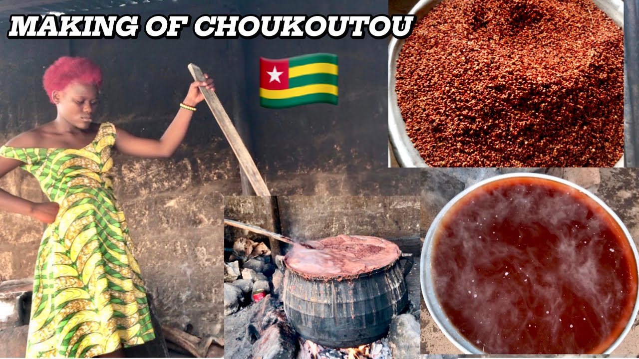 ПРИГОТОВЛЕНИЕ МЕСТНОГО ТОГОЛЕЗСКОГО ПИВА | toukoutou из северного Того 🇹🇬 Западная Африка #африка...