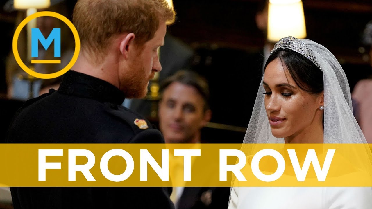 What it was like sitting so close to Meghan Markle during the royal wedding