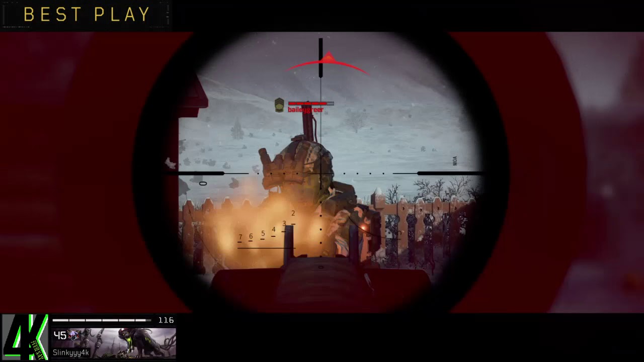 Bo4 sniper 4 on