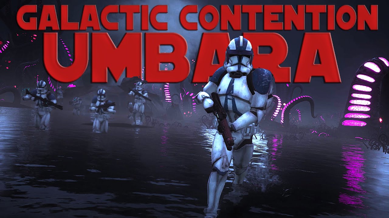 Вторжение в Умбару с 501-м легионом | Squad Galactic Contention Мод Star Wars