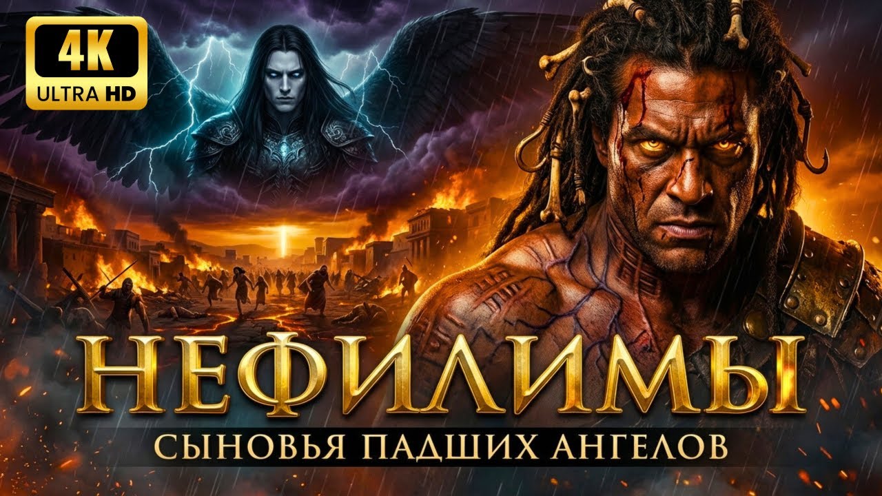 НЕФИЛИМЫ | Полный Фильм | Сыновья Падших Ангелов, Которые Терроризировали Человечество 4K