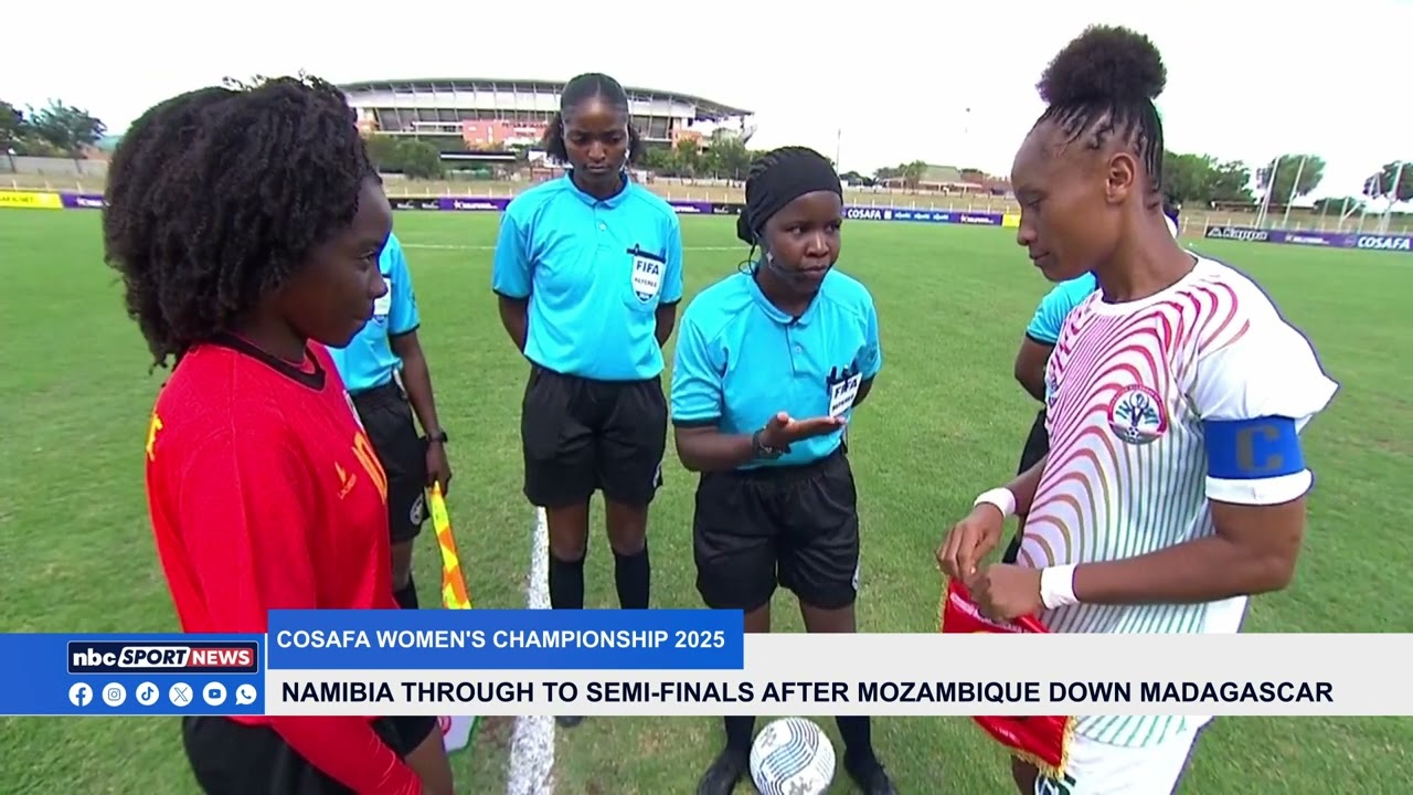 Namibia through to Cosafa semi-finals after Mozambique down Madagascar