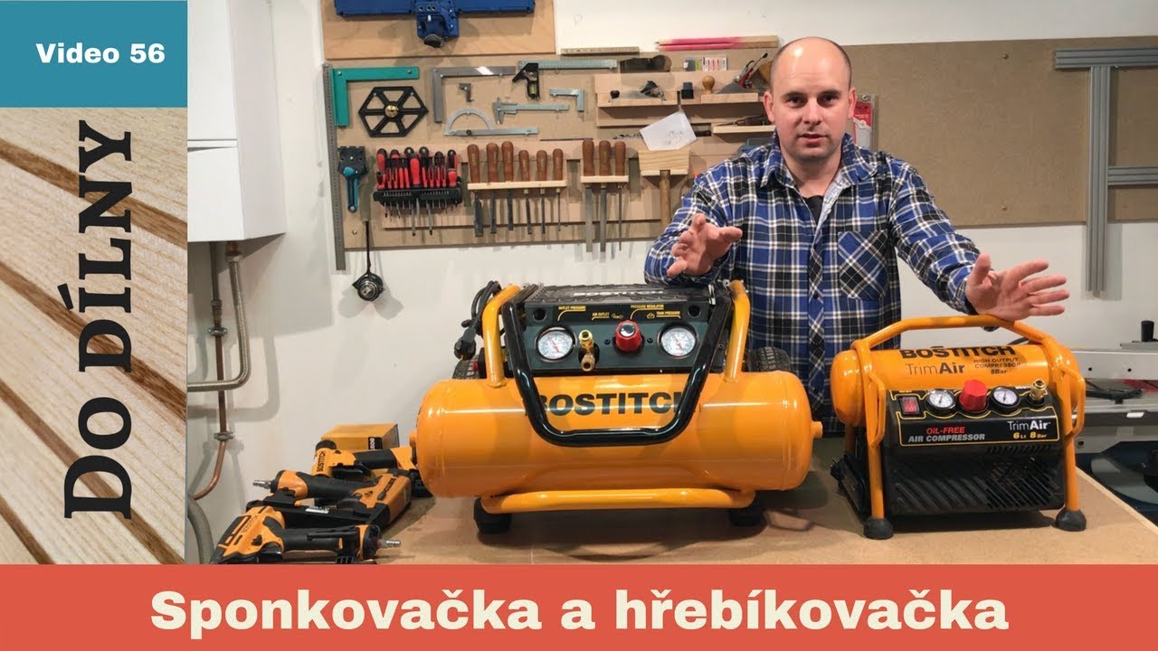 Sponkovačka / Hřebíkovačka / Pneumatické nářadí Bostitch