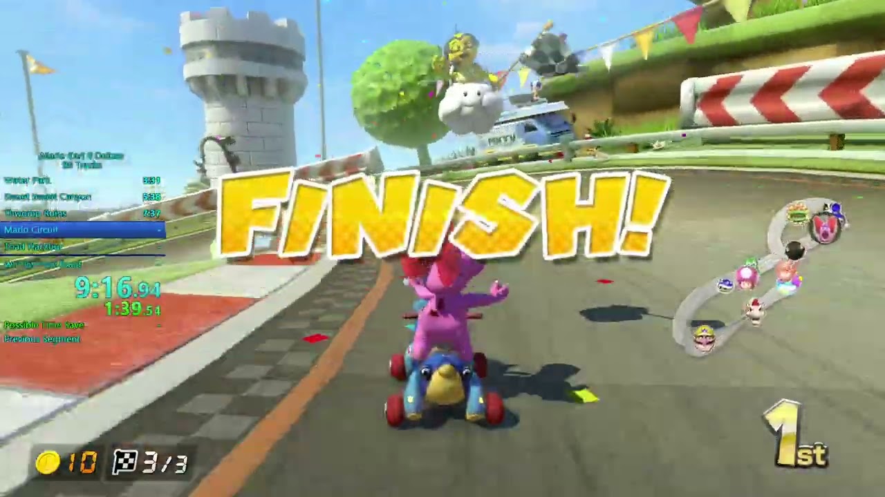 Mario Kart 8 Deluxe 96 Track 200cc in 3:10:31 (Switch 2)