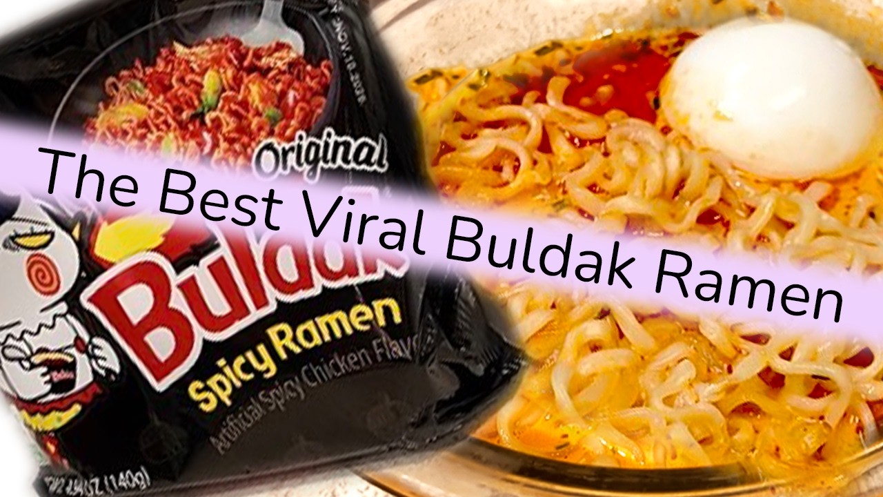 How To Make The VIRAL BULDAK RAMEN