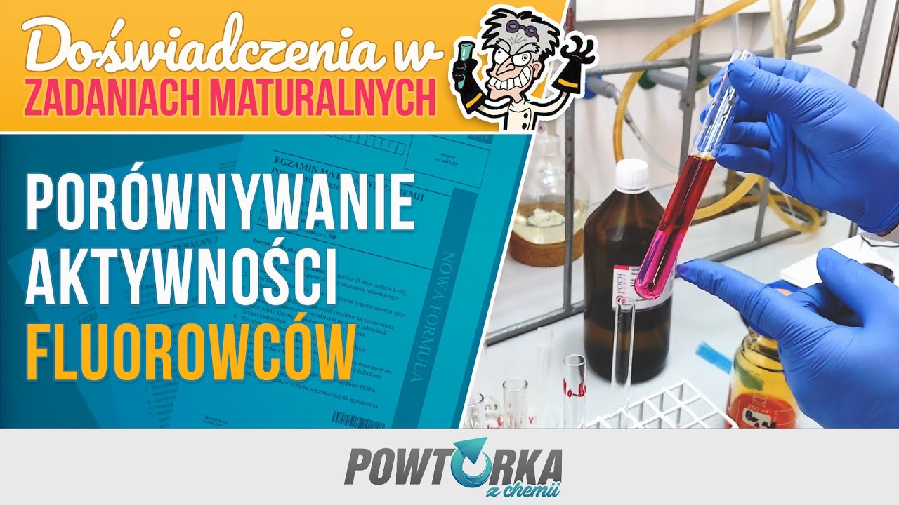 Porównywanie aktywności fluorowców