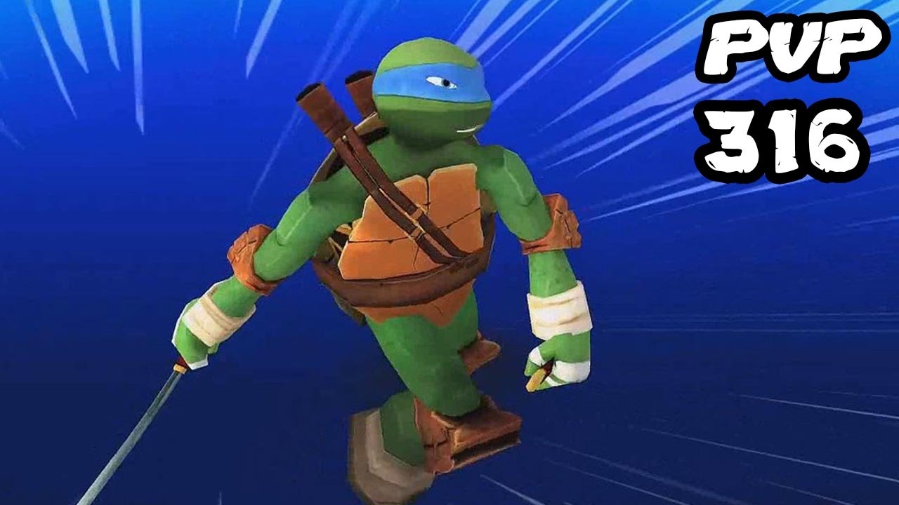 TMNT Legends PVP​​ 316 (Leonardo, Creep, Pizza Face)
