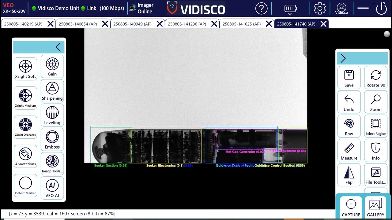 VEO AI Software - Vidisco