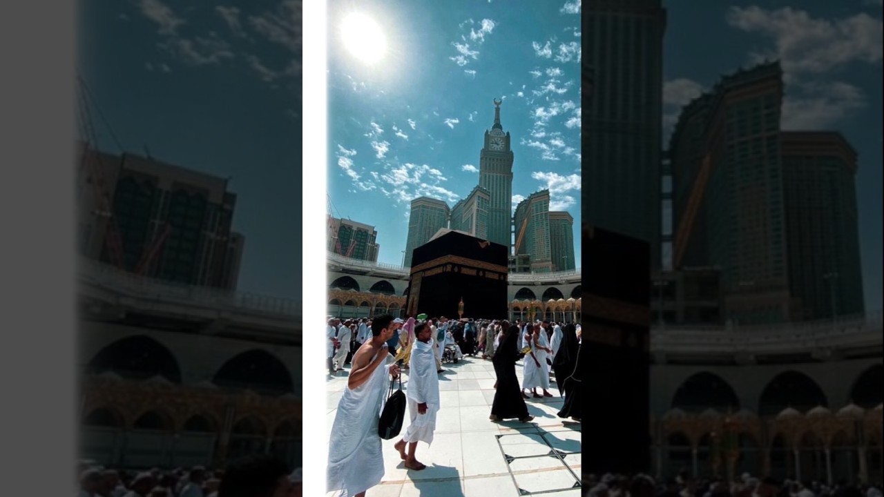 🕋✨ Splendor of the Sacred Sanctuary #islamicreminder #KabayKiRonaqKabayKaManzar #shorts