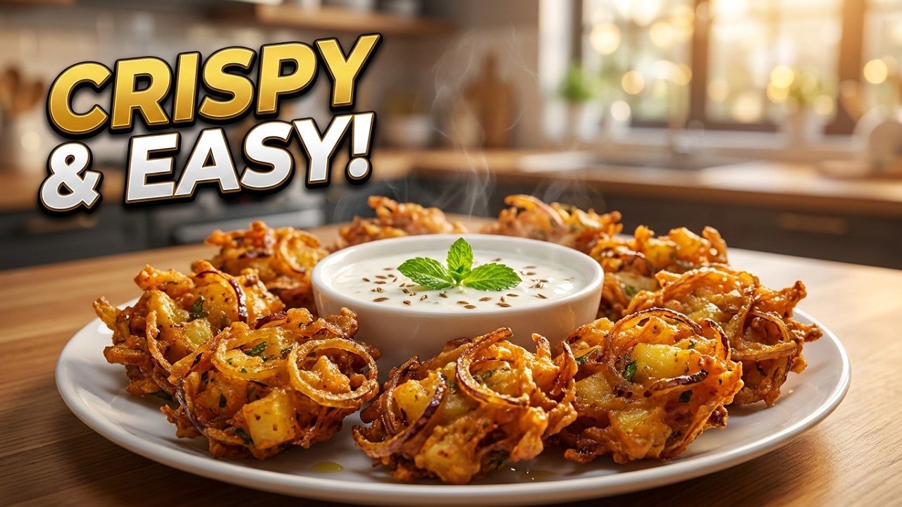 Aloo Pyaz Ke Pakore | How To Make Aloo Pyaz Pakora