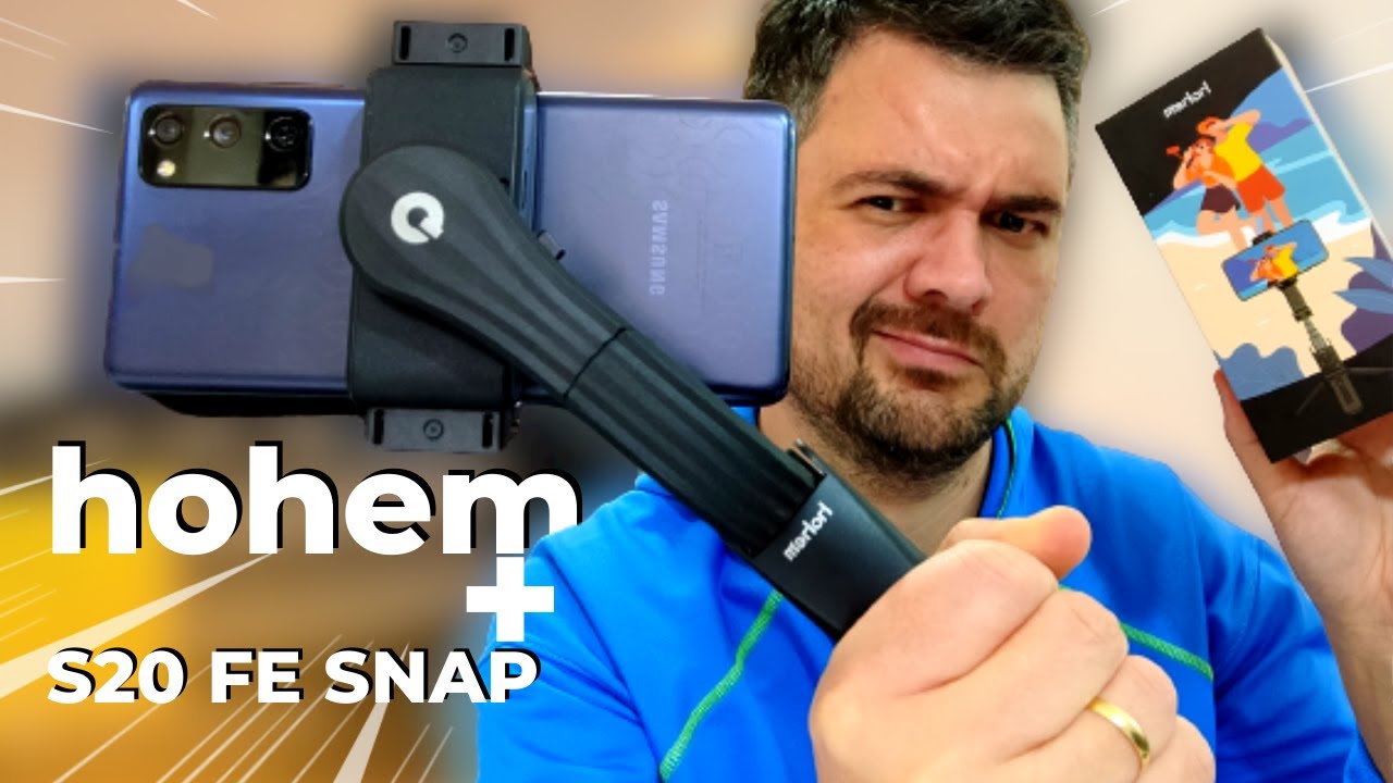 USEI o GIMBAL estabilizador Hohem iSteady Q no meu S20 FE SNAPDRAGON 865 -  SERÁ que FICOU LEGAL???