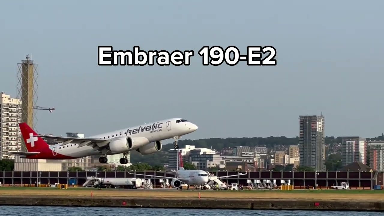 Embraer E190-E2 VS Embraer 190 - Takeoff Noise Shootout