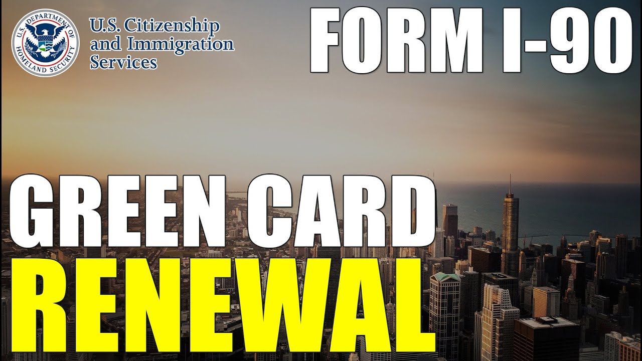 How To Renew Green Card 2022 | I 90 Application to Replace Permanent Resident Card