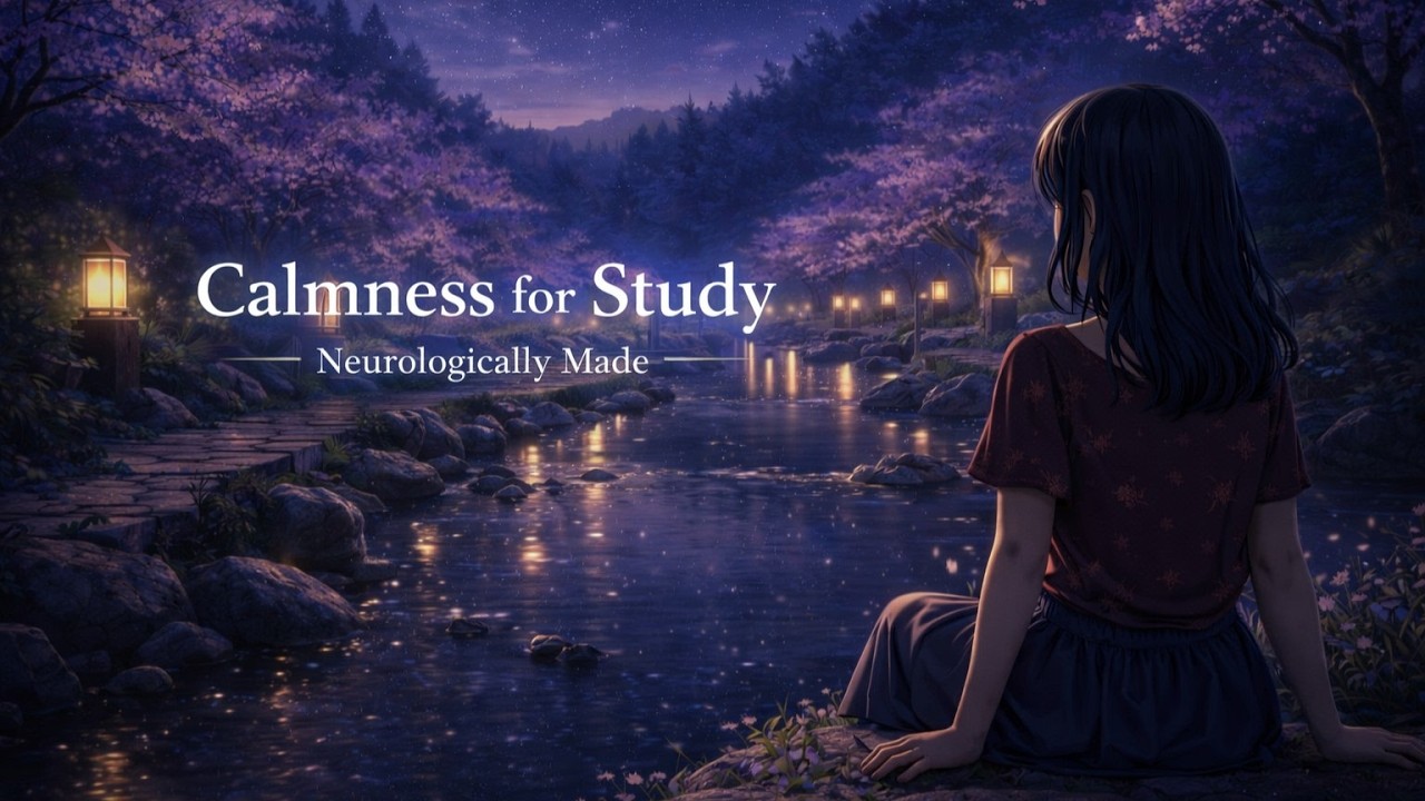 Don't be stressed, you will excel (Neurologically made)🌌 | 1 Hour Dreamy Mix | For Calm Study