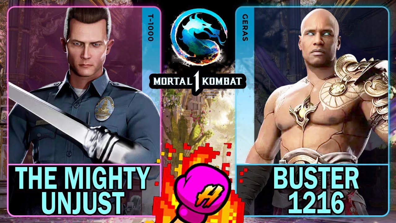 MK1 Могучий Несправедливый (T-1000) против Buster1216 (GERAS)🥊Mortal Kombat 1🥊4K 60ᶠᵖˢ