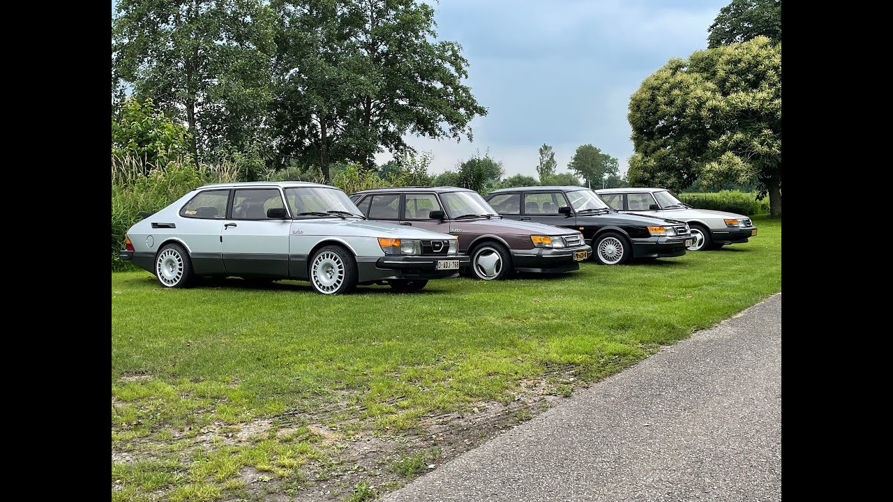 Saab 900 Classic +250pk meet.