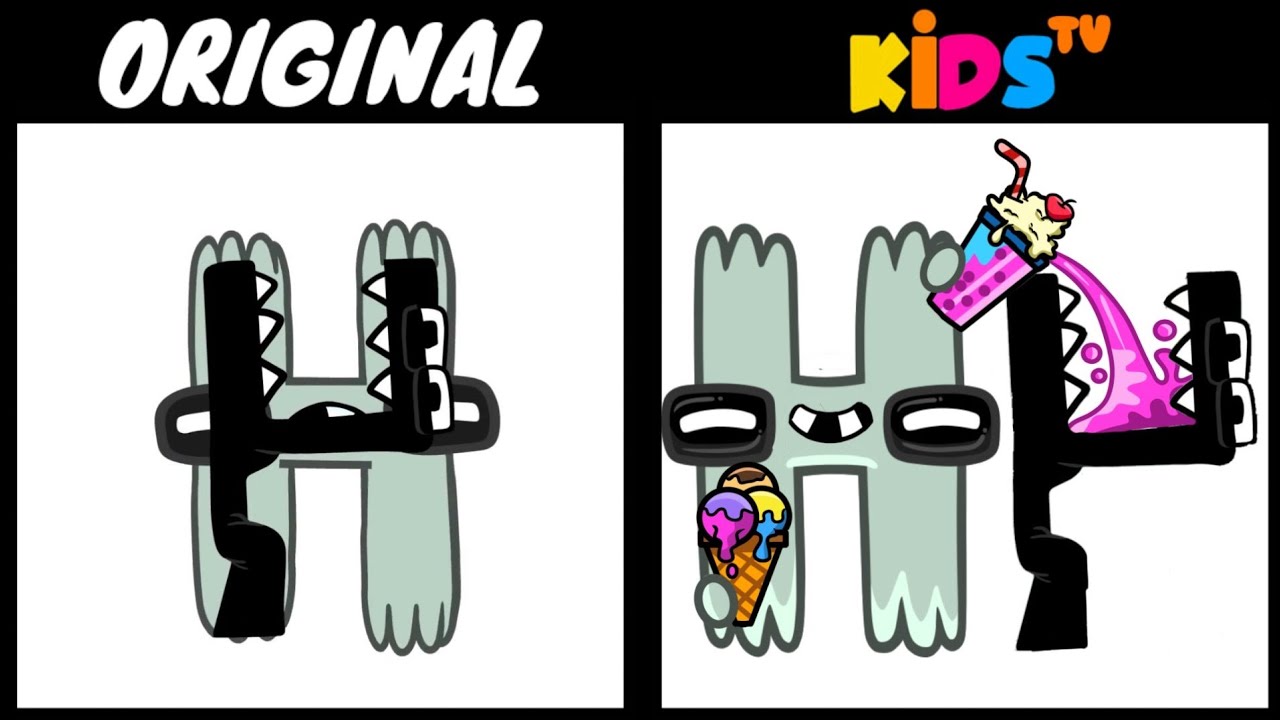 Alphabet lore Ice cream (Compilation)