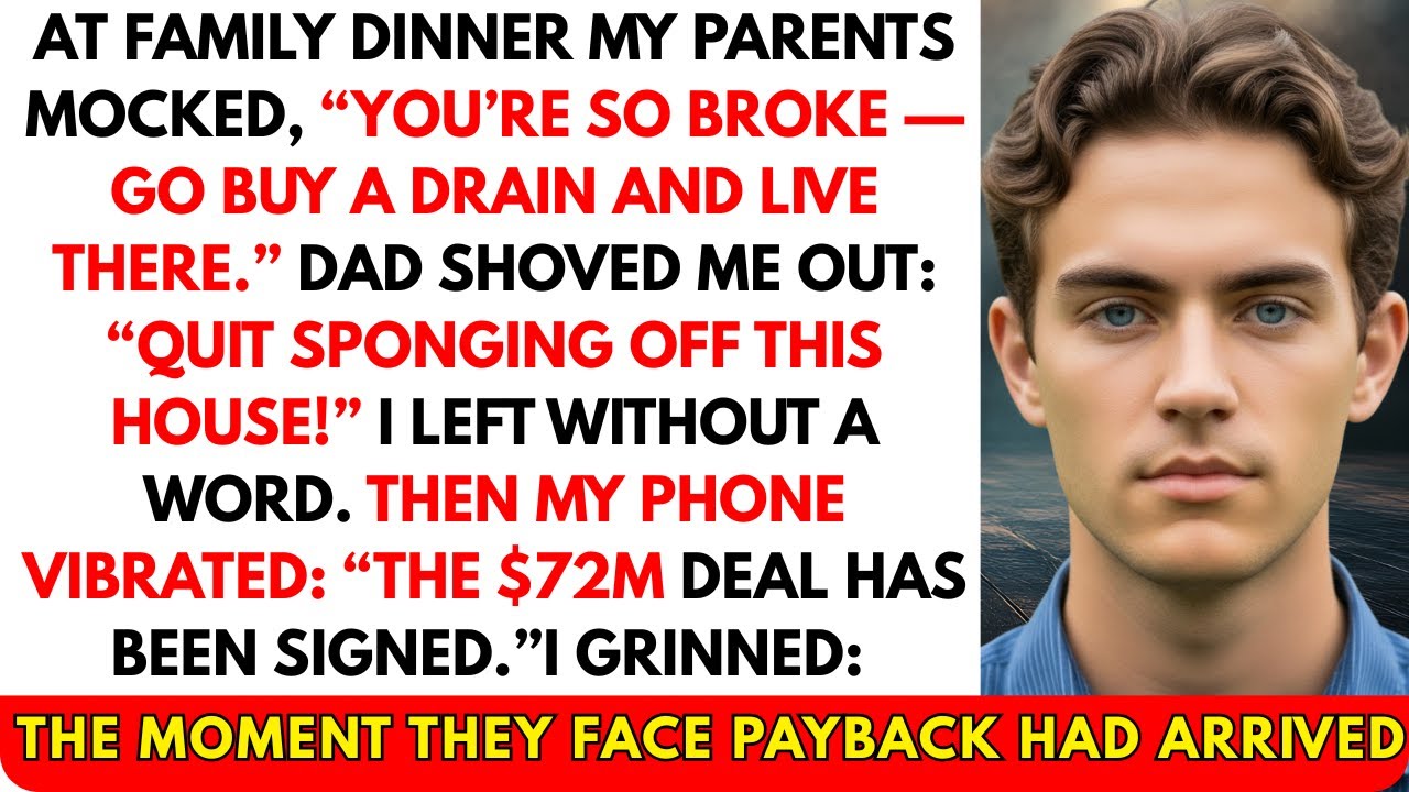 At Family Dinner, My Parents Mocked Me: 