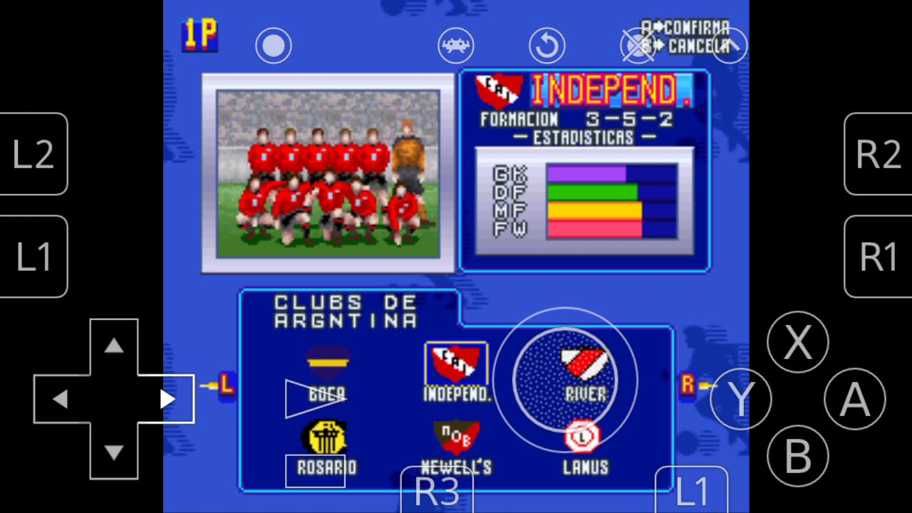 International superstar soccer deluxe mod fútbol argentino 96