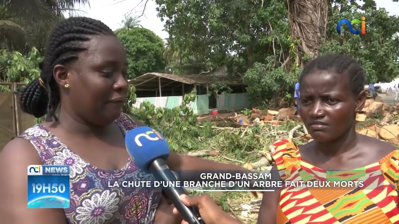 NCI News | Grand-Bassam : la chute d'une branche d'un arbre fait deux morts