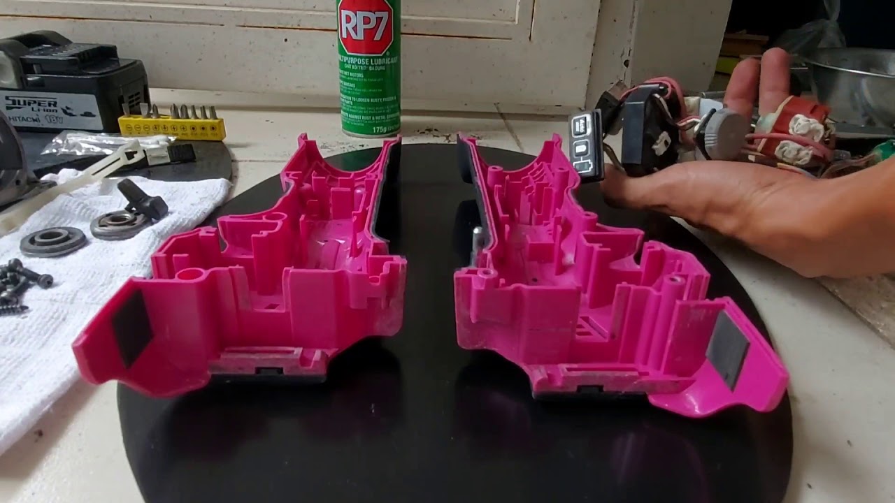 DIY - Vệ sinh m&aacute;y m&agrave;i cầm tay Hitachi G18DBVL
