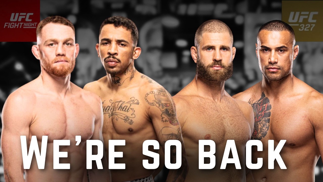 I’m Late… But These UFC Announcements Are Insane