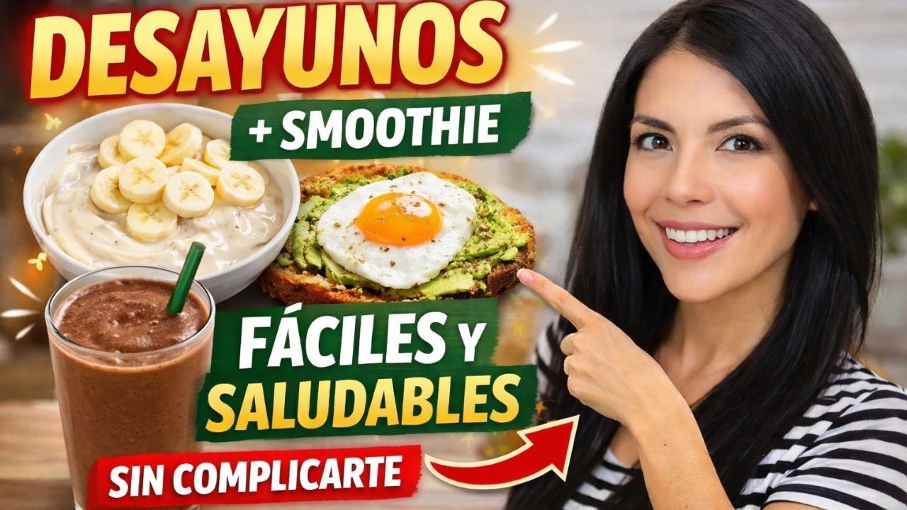 Deja de desayunar MAL 😰 : 2 opciones que te dan energía REAL ⚡