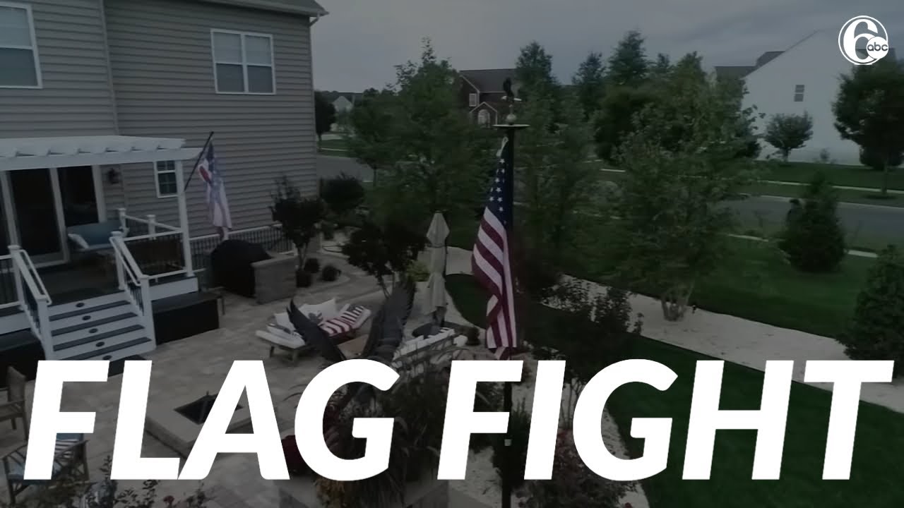 Homeowner being fined $50 a day for hanging American flag