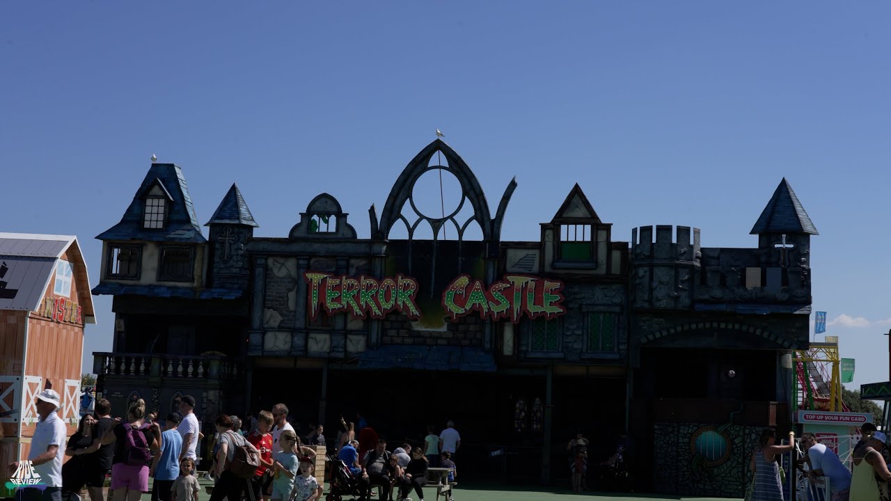 Terror Castle - POV - Brean Theme Park - Supercar - Ghost Train
