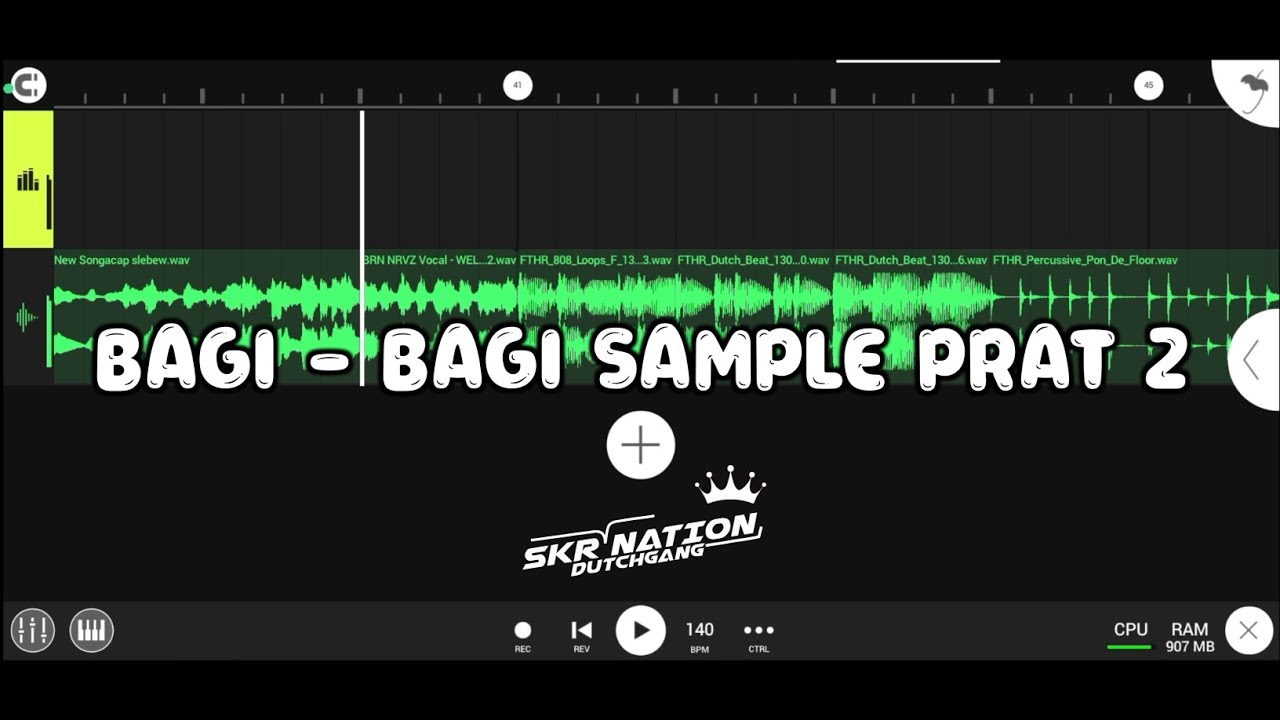 BAGI BAGI SAMPLE LANGKA TERBARU || FL STUDIO MOBILE