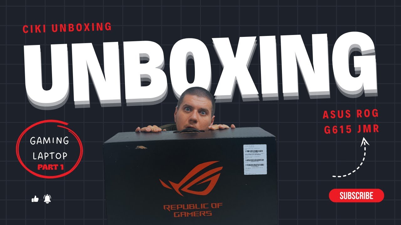 UNBOXING LAPTOPA OD 2000 EURA 🔴 ASUS ROG G16 G615JMR 🔴