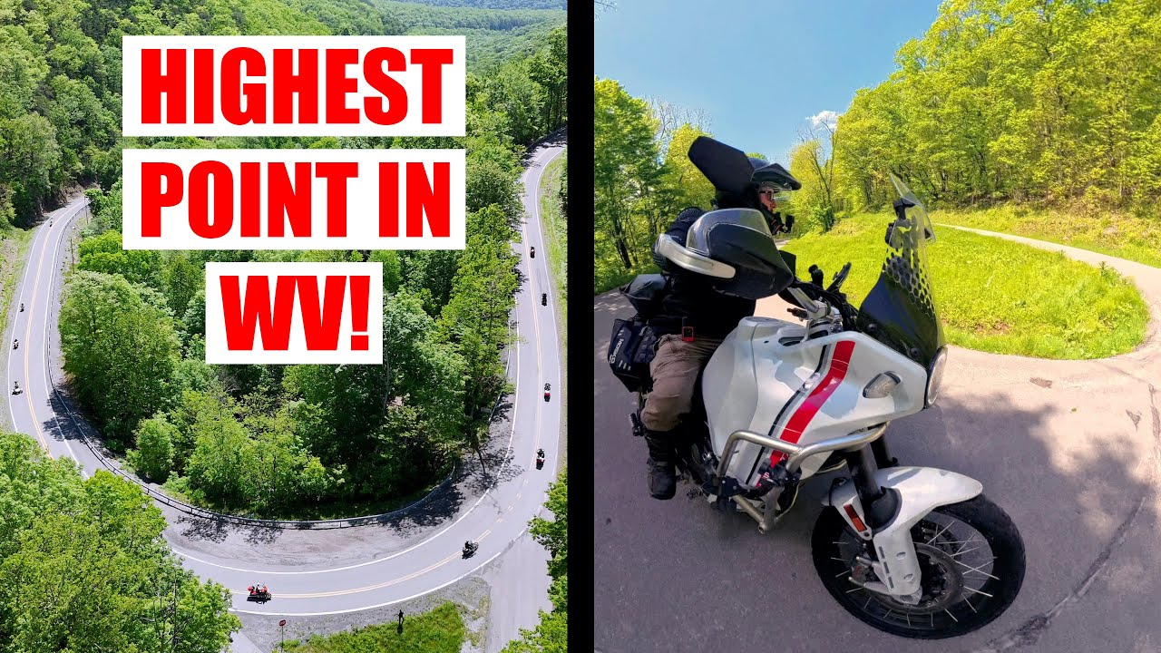 Iconic Views, Twisty Roads & Big Skies | Desert X Ride Through WV in 4K