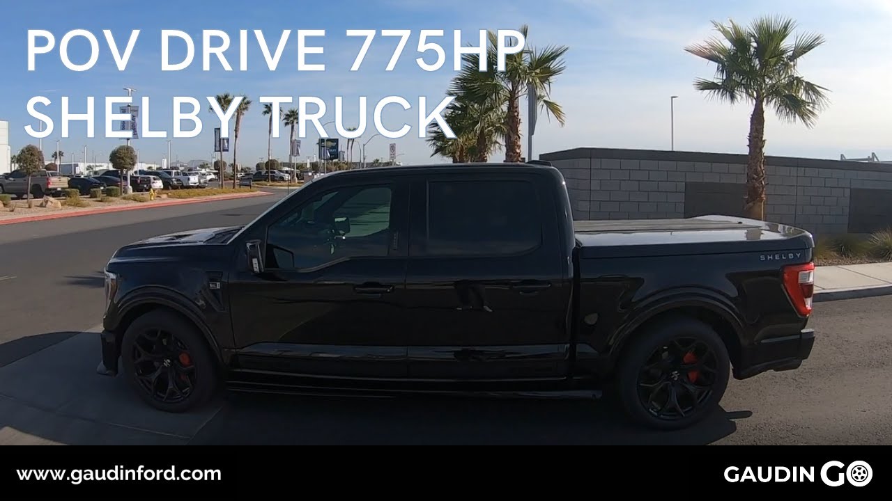 Get Ready for a Wild Ride! Take a POV of this 775HP Ford Shelby Truck!