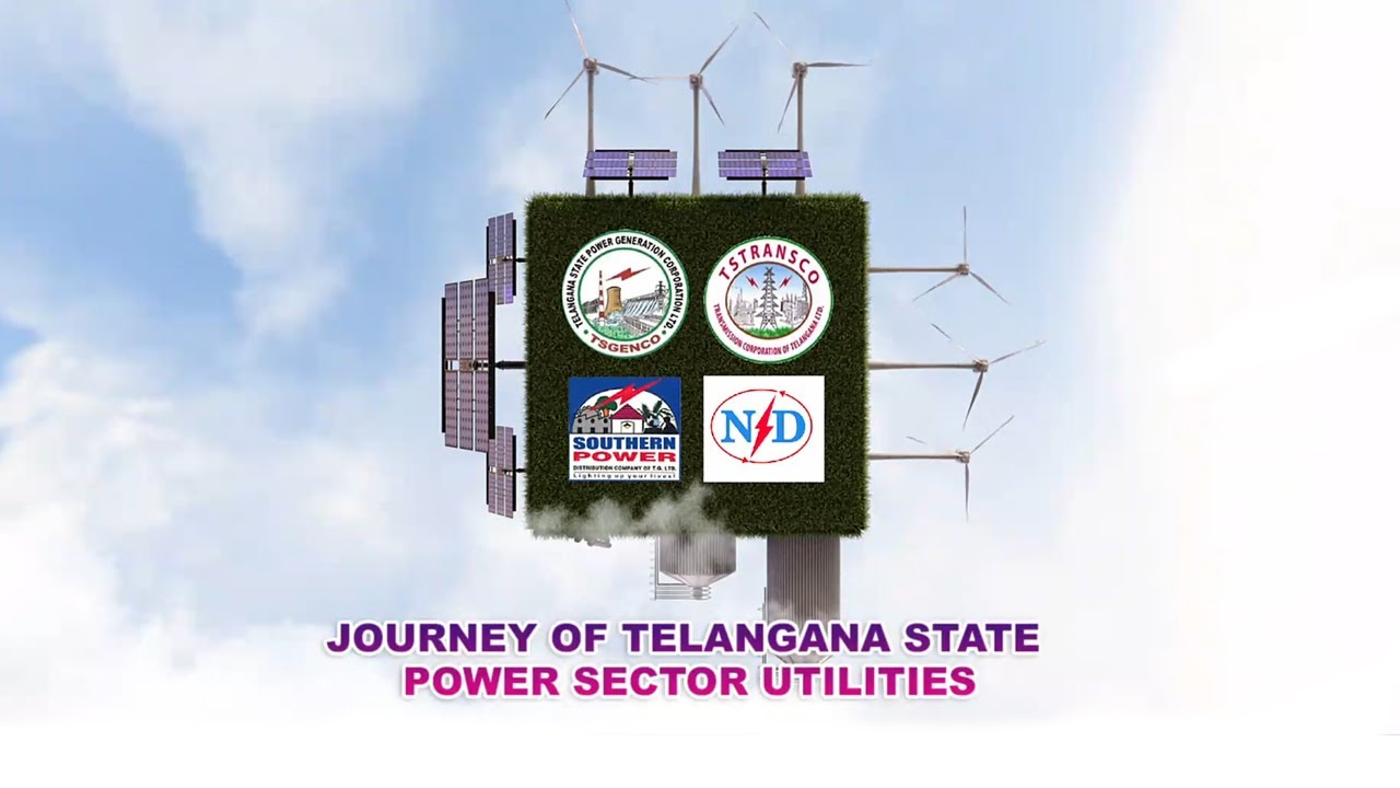 Journey of Telangana State Power Sector Utilities || Telangana