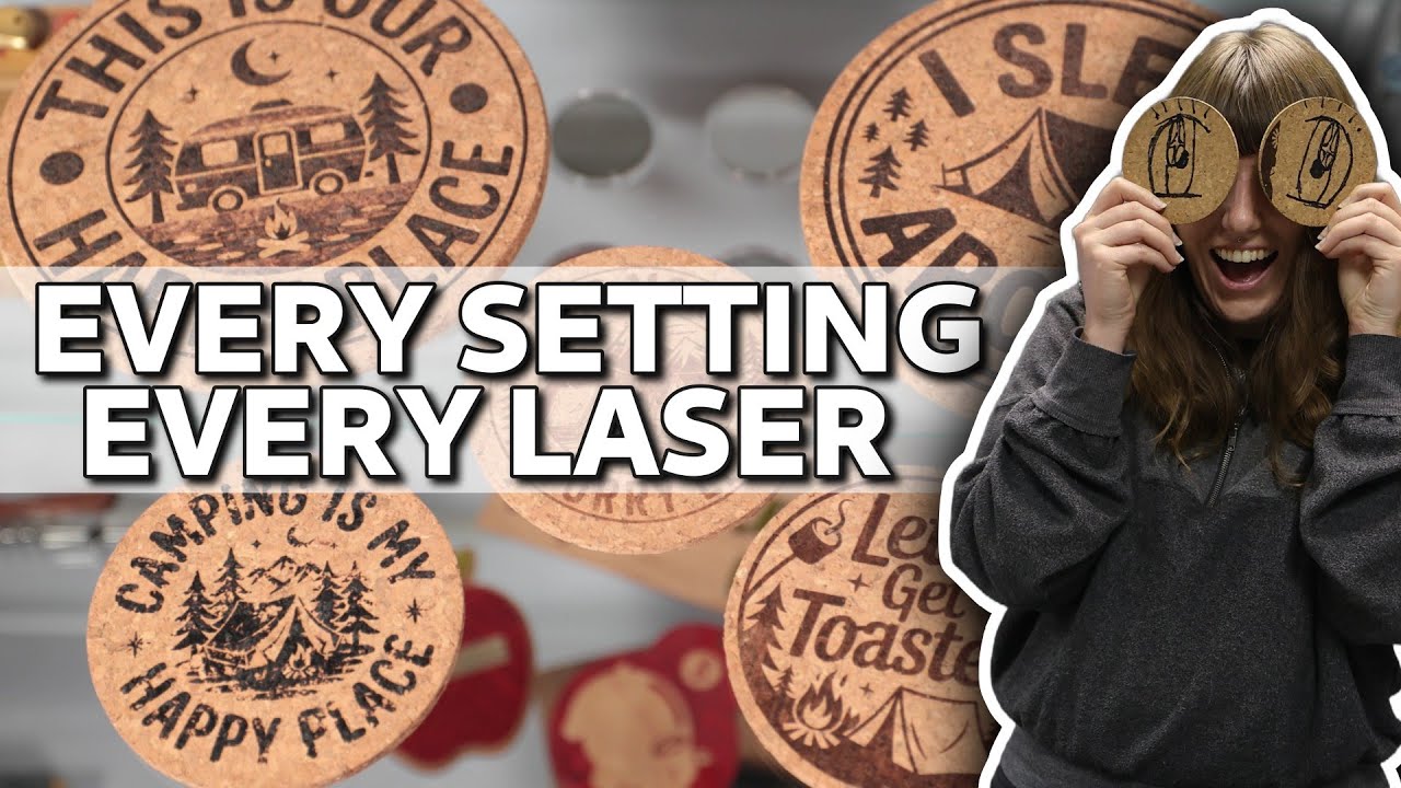 The ULTIMATE Laser Marking Guide to Cork | It's FIRE! (literally)