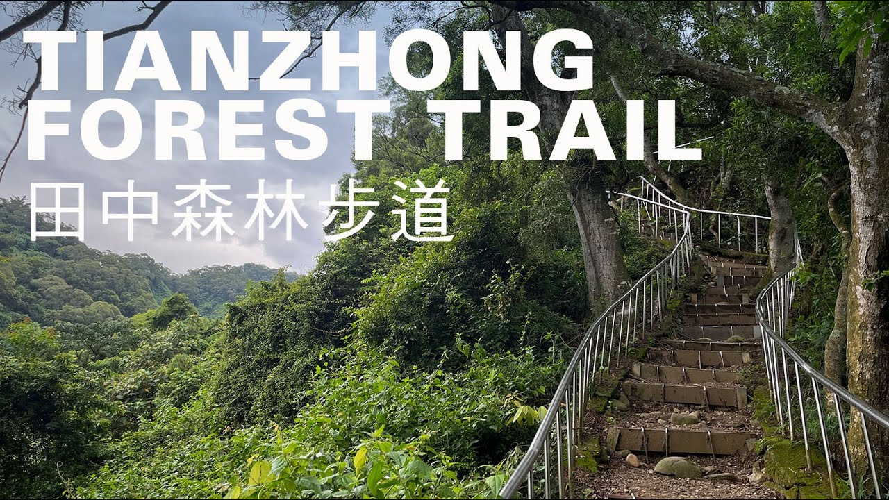 田中森林公園步道環走3.5km，在地人私藏晨間運動路線，紅土草原、相思林與絕美稜線一次走完｜山上加美Lovely Hill