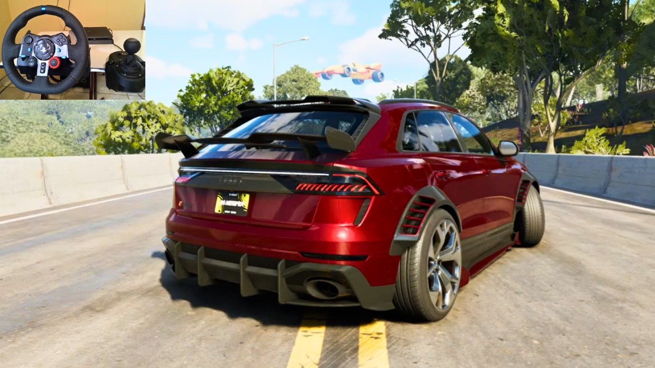 Audi RSQ8 - The Crew Motorfest | Logitech G29 Wheel gameplay 